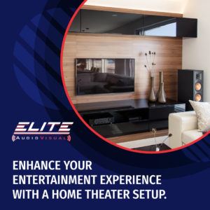 Enhance your entertainment experience with a home theater setup